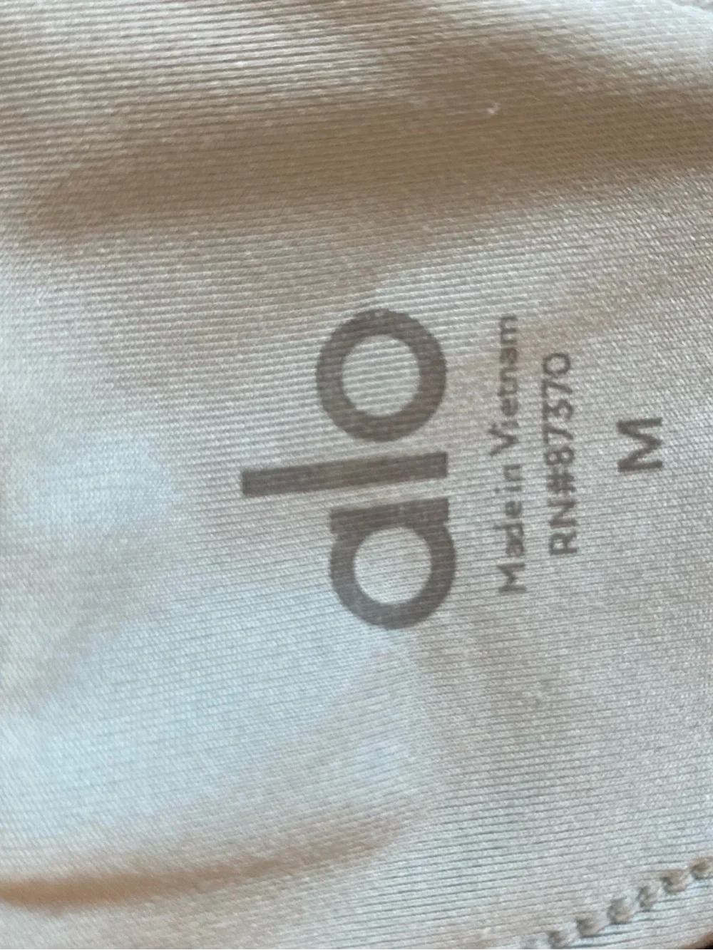 ALO Yoga AloSoft Baby Blue Sports Bra